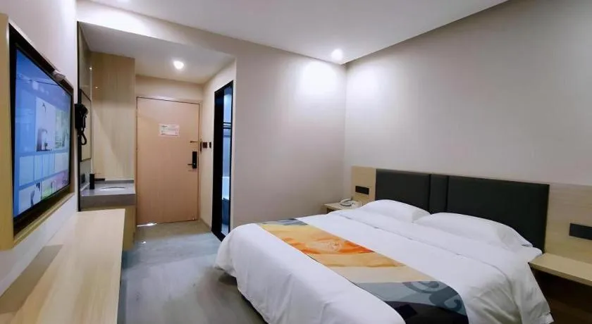 Bed in Shell Hotel Wuxi Huishan District Chang'an Town