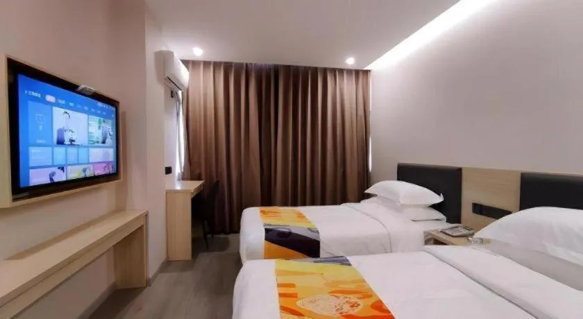 Bed in Shell Hotel Wuxi Huishan District Chang'an Town