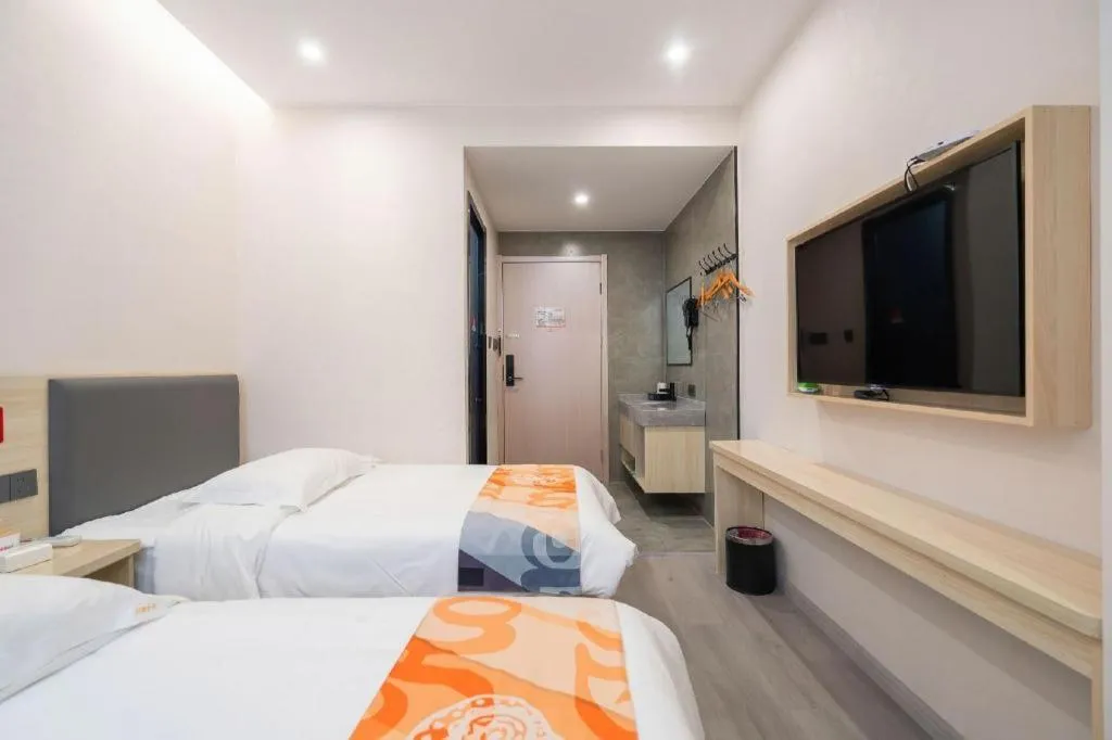 Bed in Shell Hotel Wuxi Huishan District Chang'an Town