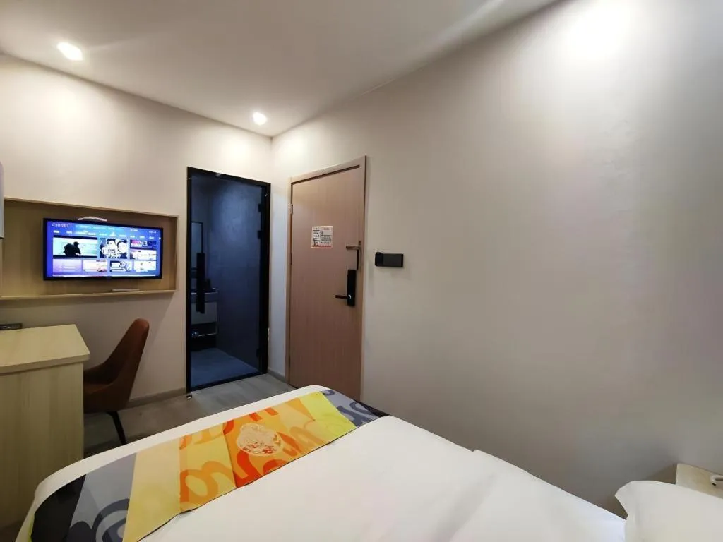 Bed in Shell Hotel Wuxi Huishan District Chang'an Town