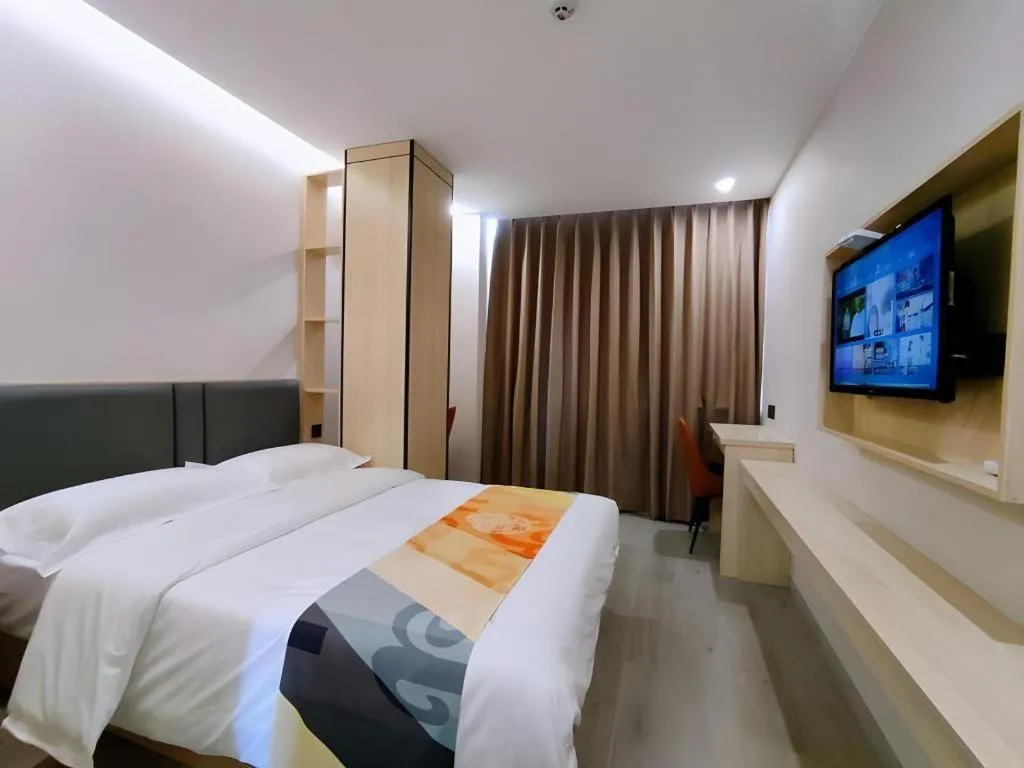 Bed in Shell Hotel Wuxi Huishan District Chang'an Town