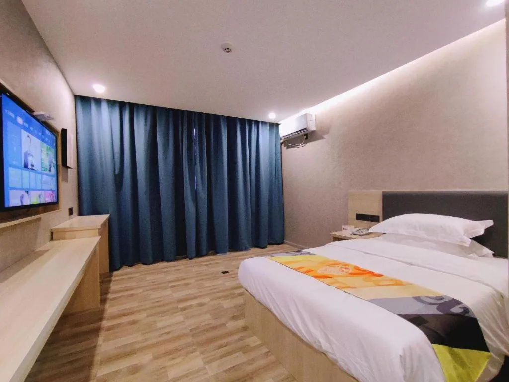 Bed in Shell Hotel Wuxi Huishan District Chang'an Town