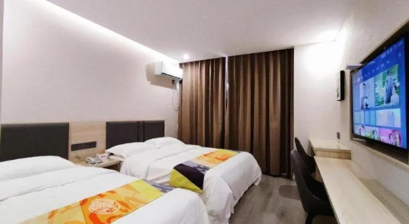 Bed in Shell Hotel Wuxi Huishan District Chang'an Town