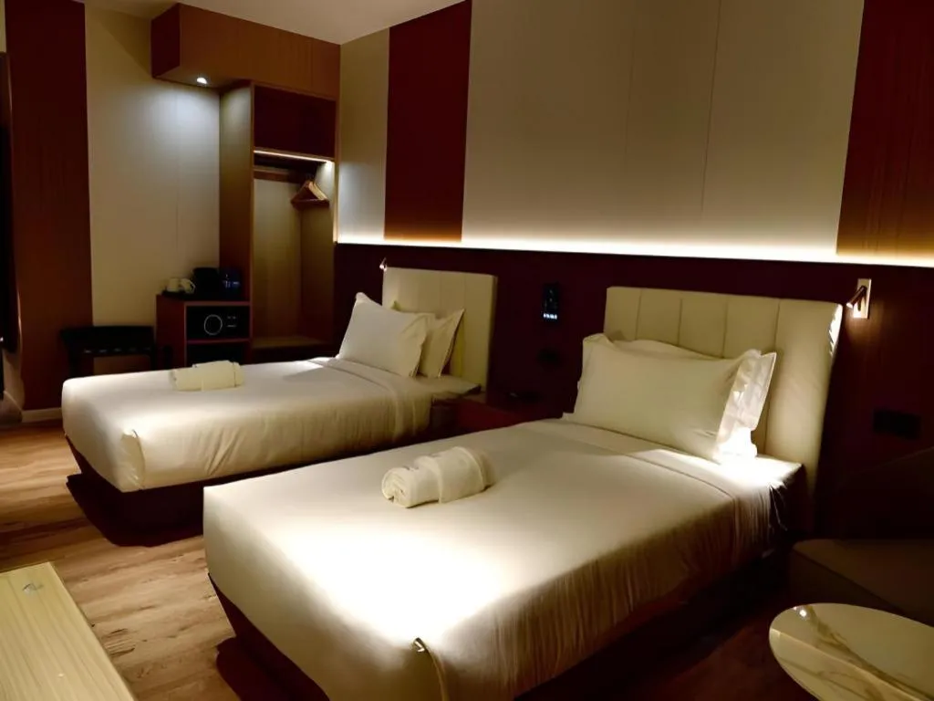 Bed in J HOTEL