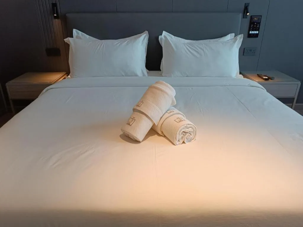 Bed in J HOTEL