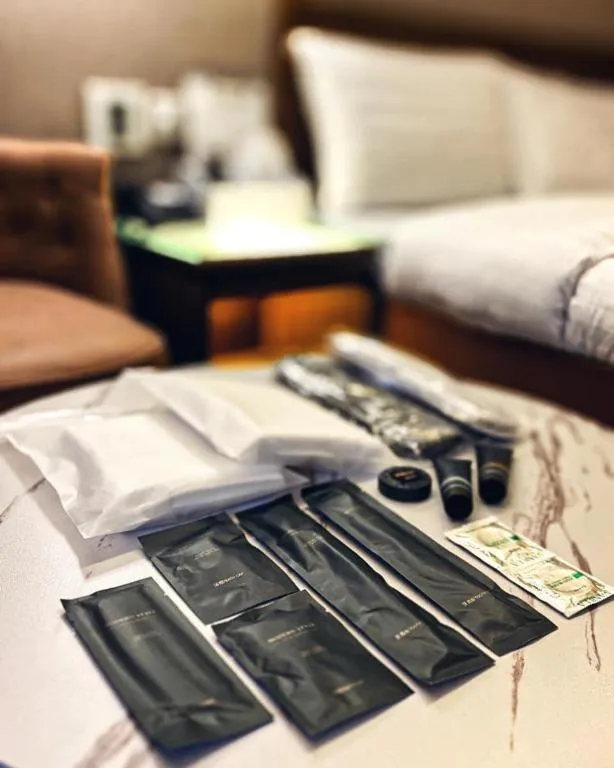 Bed in Sunny Day Hotel