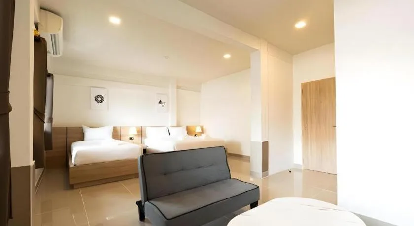 Bed in B2 Phayao Boutique & Budget Hotel