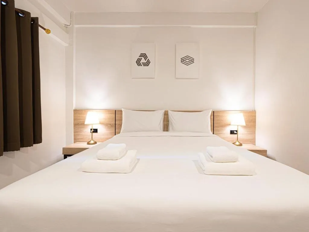 Bed in B2 Phayao Boutique & Budget Hotel