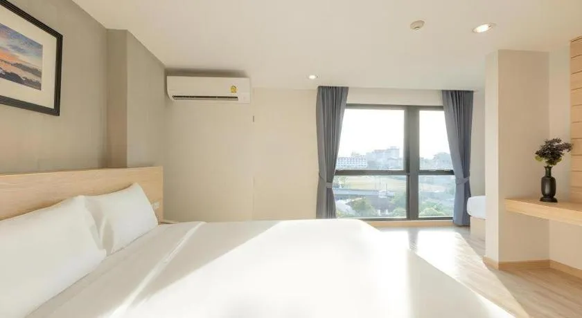 Bed in B2 Phayao Boutique & Budget Hotel