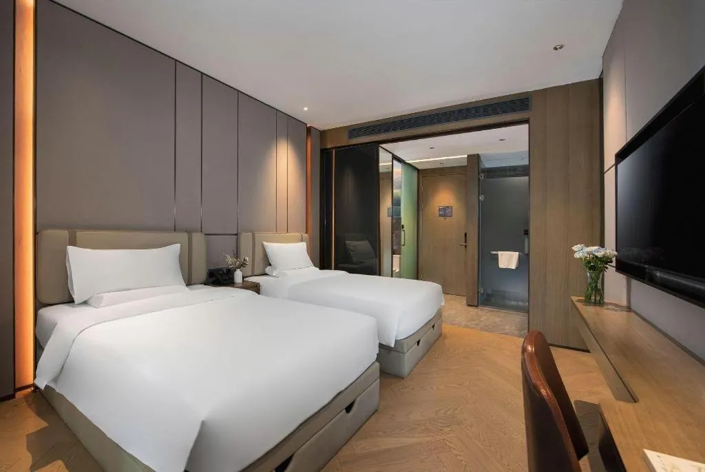 Bed in AMIGO migo Sleeping Hotel (mission hills)