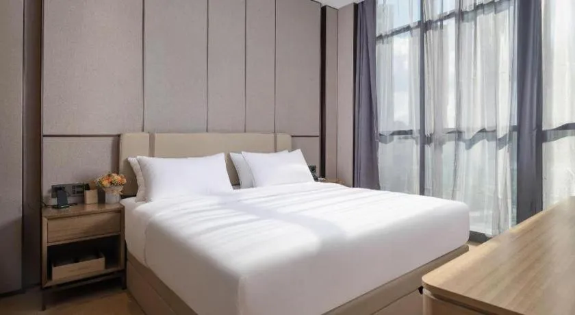 Bed in AMIGO migo Sleeping Hotel (mission hills)