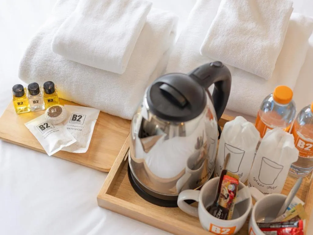 Bed in B2 Surat Thani Boutique & Budget Hotel