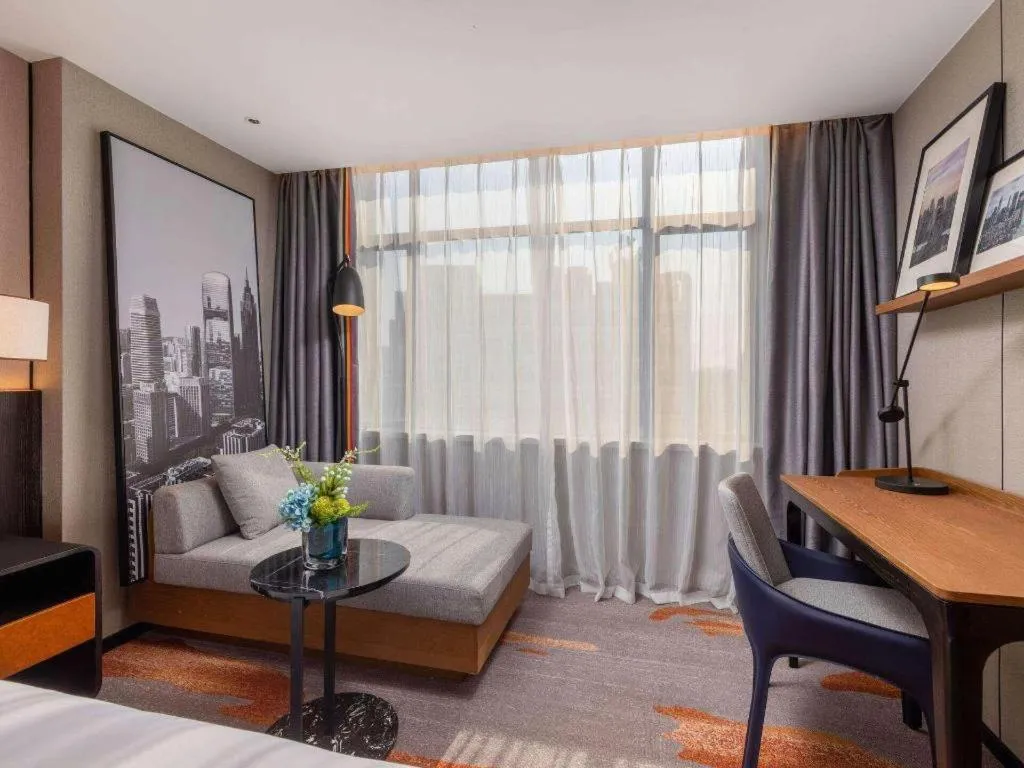 Bed in Park Inn Guangzhou Railway Station Yuexiu International Convention Center