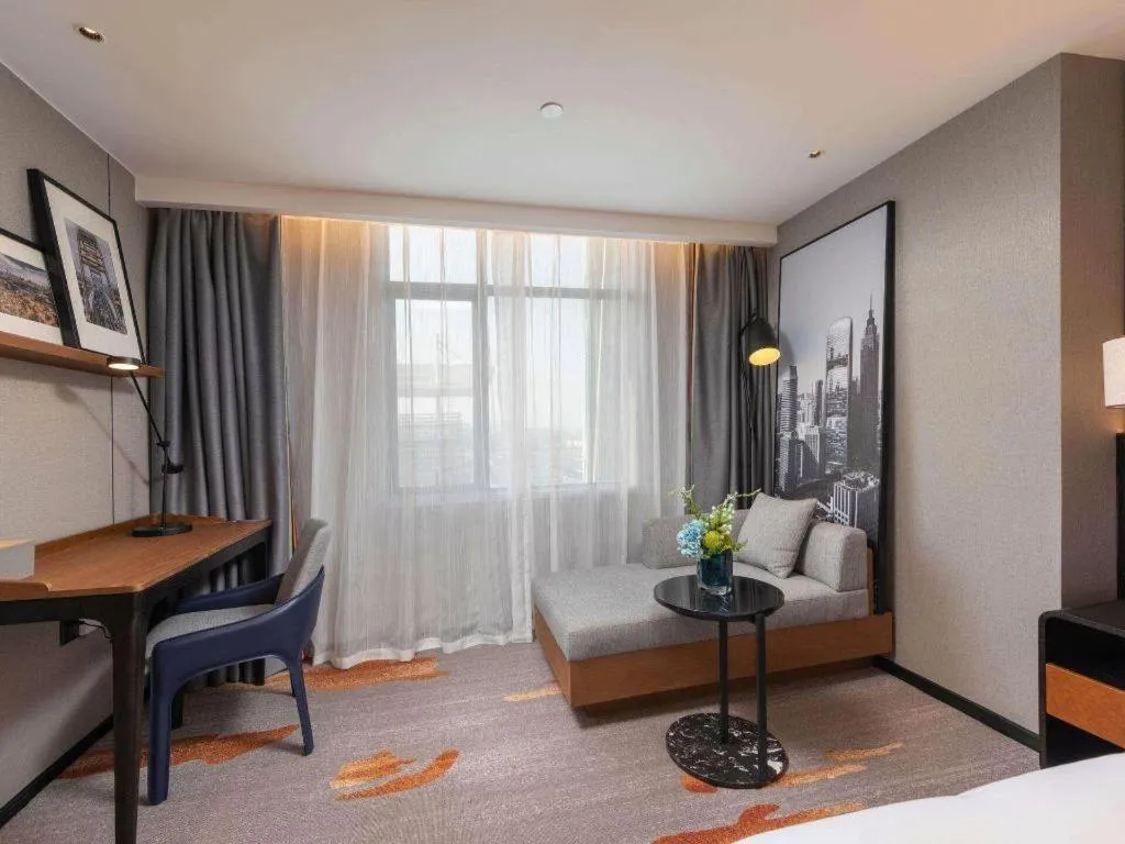 Bed in Park Inn Guangzhou Railway Station Yuexiu International Convention Center