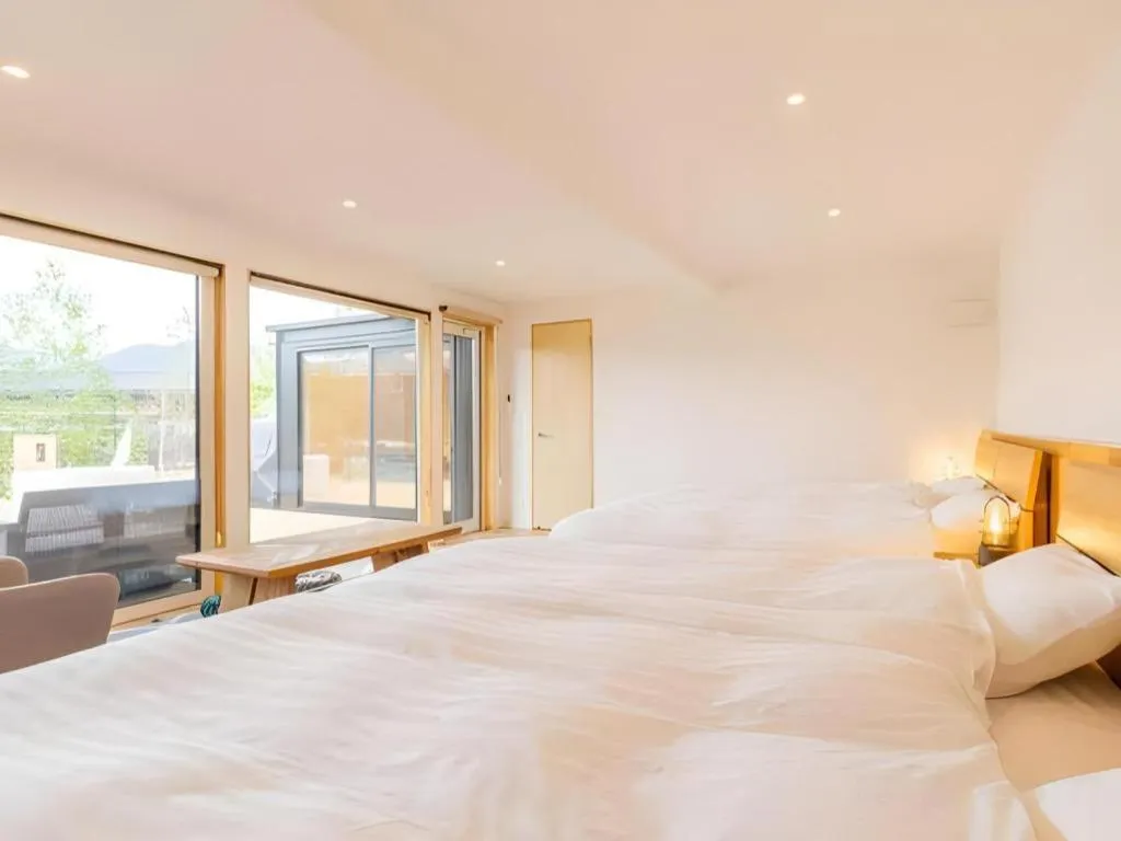 Bed in AWAUMI Fujikawaguchiko Resort
