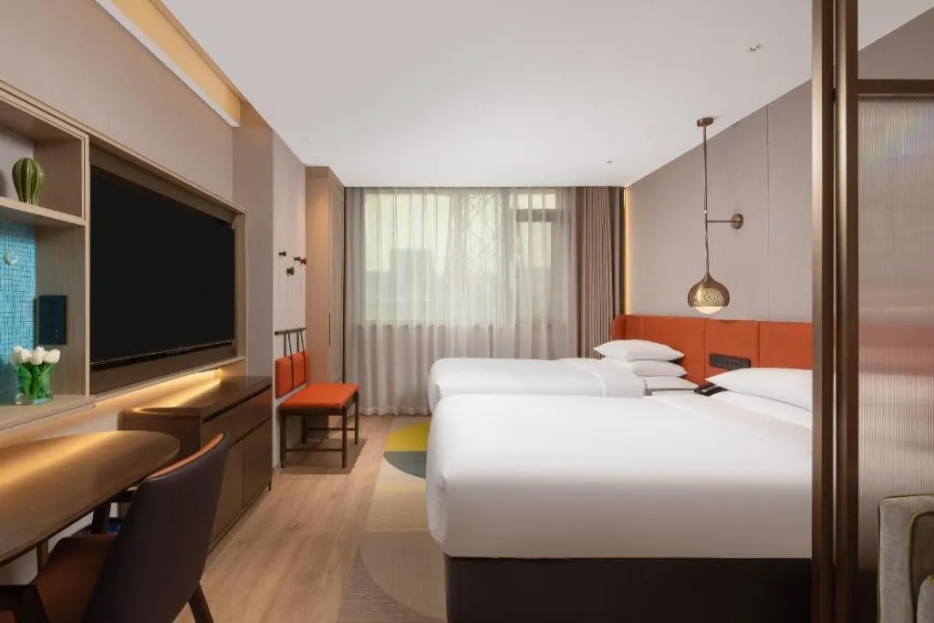 Bed in Home2 Suites by Hilton Xishuangbanna