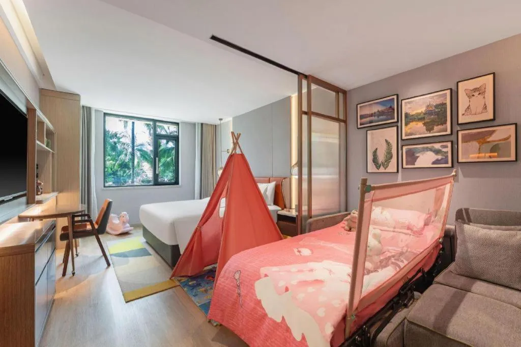 Bed in Home2 Suites by Hilton Xishuangbanna