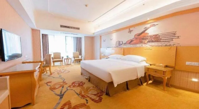 Bed in Borrman Hotel Nanning Anji Wanda Plaza Sulu Metro Station