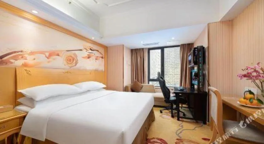 Bed in Borrman Hotel Nanning Anji Wanda Plaza Sulu Metro Station
