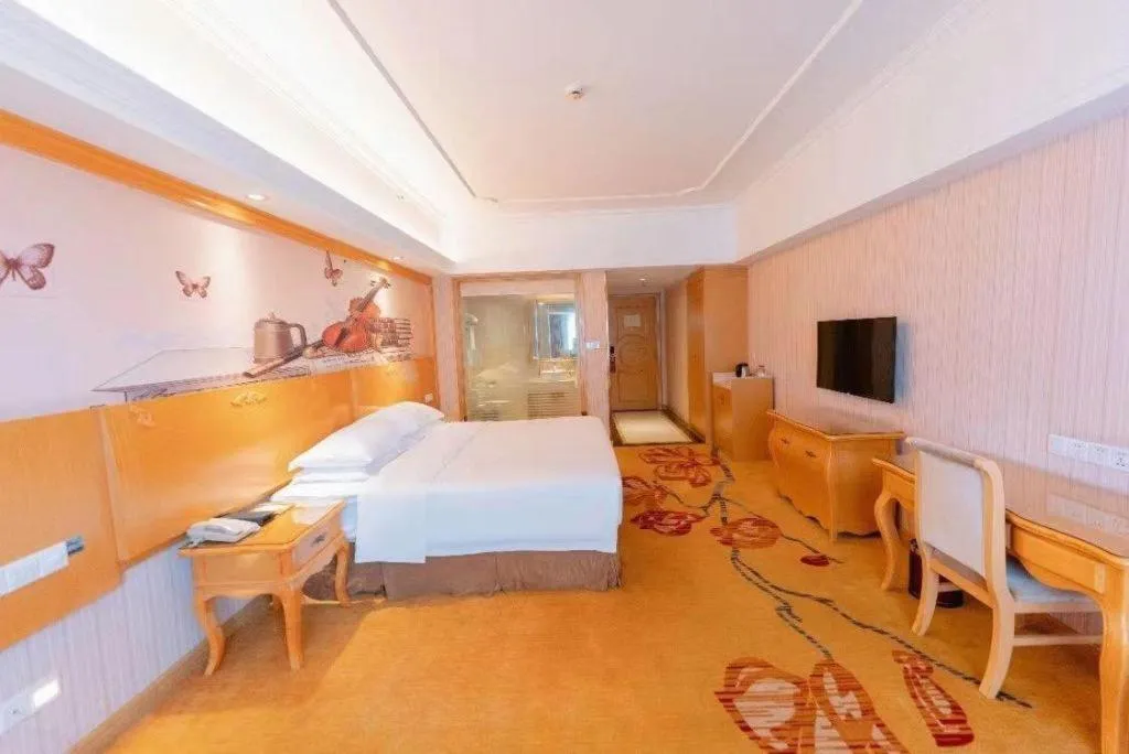 Bed in Borrman Hotel Nanning Anji Wanda Plaza Sulu Metro Station