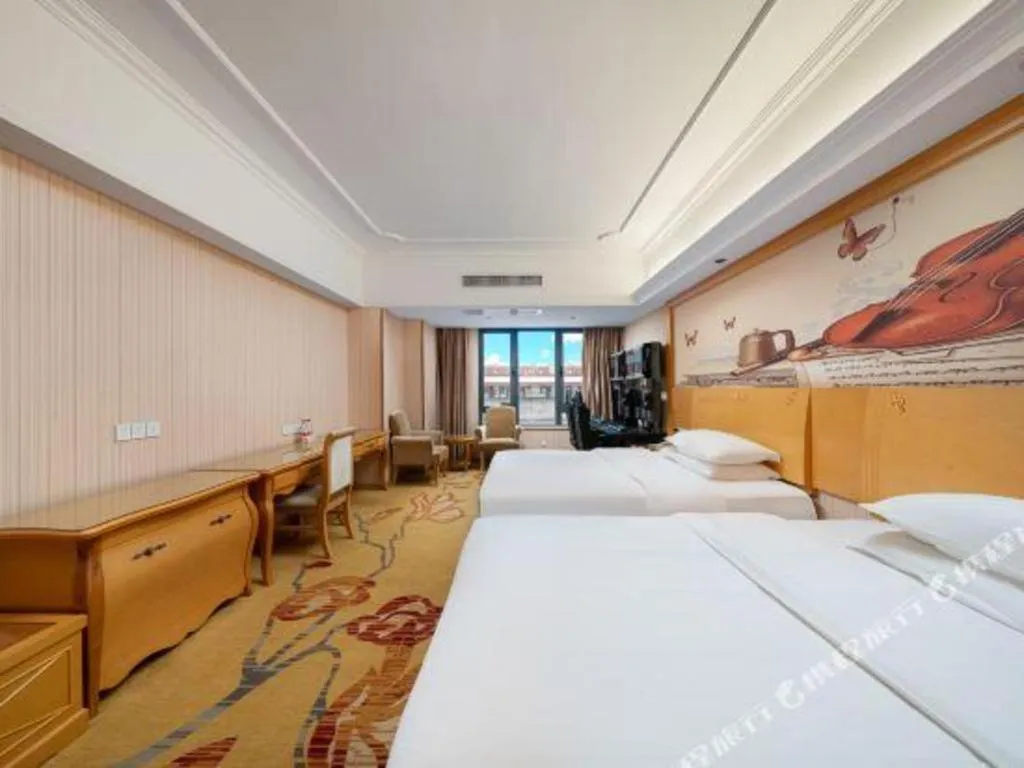 Bed in Borrman Hotel Nanning Anji Wanda Plaza Sulu Metro Station