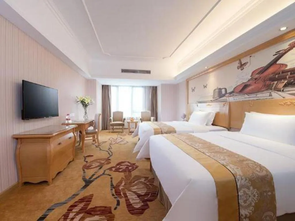 Bed in Borrman Hotel Nanning Anji Wanda Plaza Sulu Metro Station