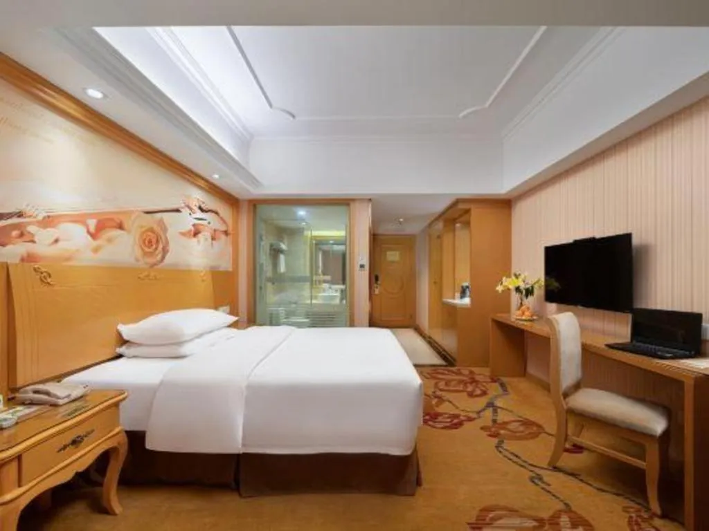 Bed in Borrman Hotel Nanning Anji Wanda Plaza Sulu Metro Station