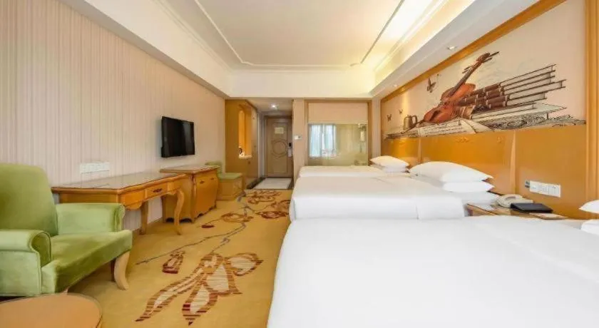 Bed in Borrman Hotel Nanning Anji Wanda Plaza Sulu Metro Station