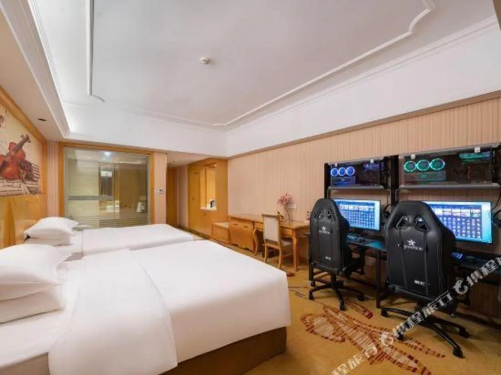 Bed in Borrman Hotel Nanning Anji Wanda Plaza Sulu Metro Station