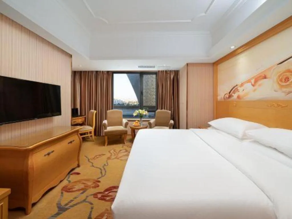 Bed in Borrman Hotel Nanning Anji Wanda Plaza Sulu Metro Station