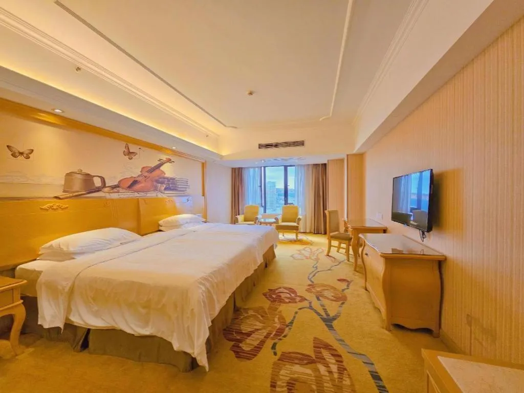 Bed in Borrman Hotel Nanning Anji Wanda Plaza Sulu Metro Station