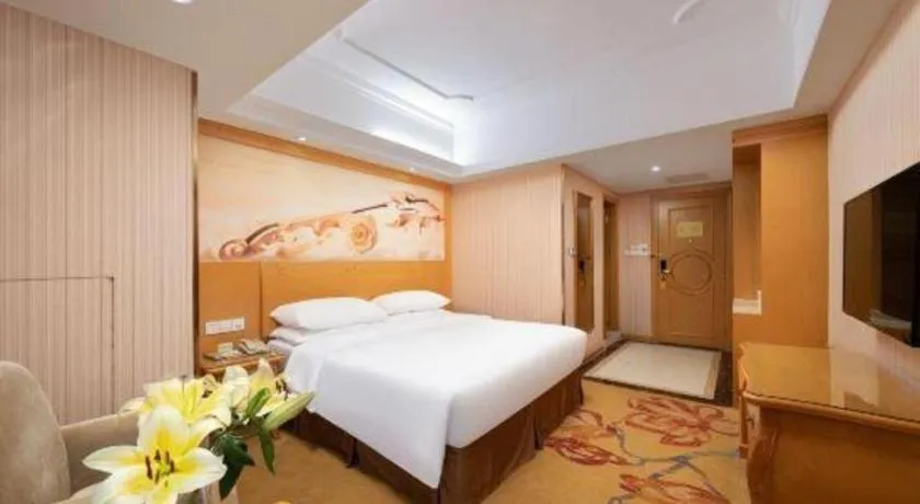Bed in Borrman Hotel Nanning Anji Wanda Plaza Sulu Metro Station