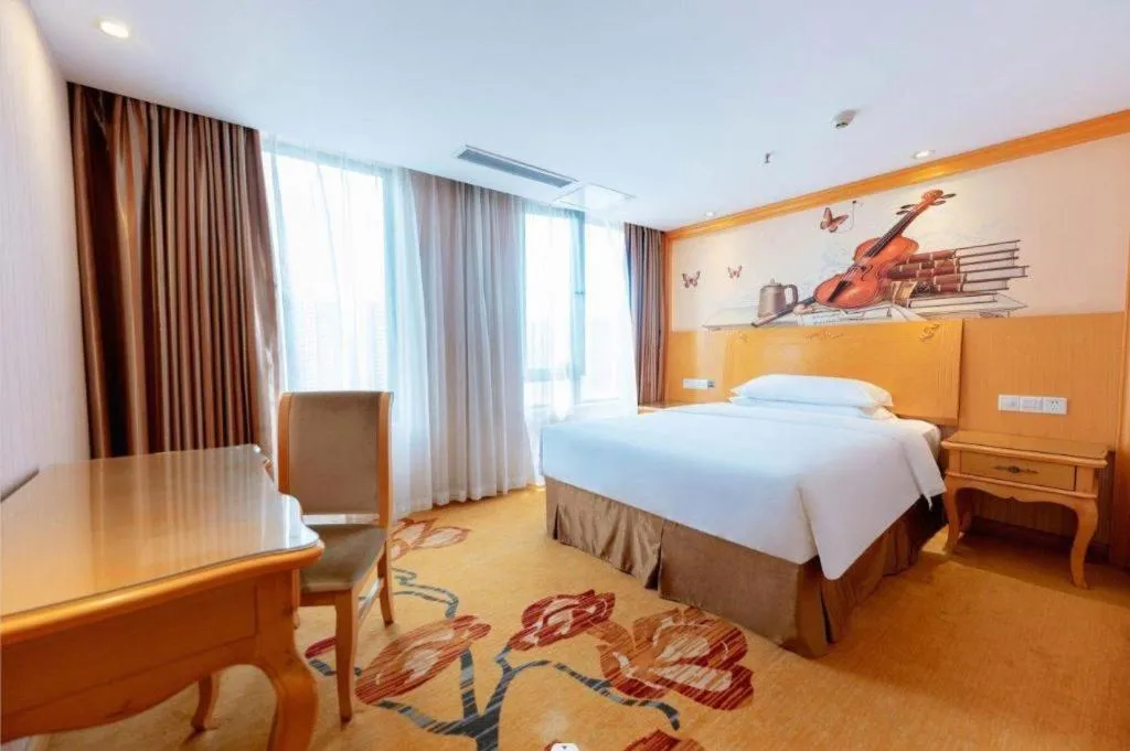 Bed in Borrman Hotel Nanning Anji Wanda Plaza Sulu Metro Station