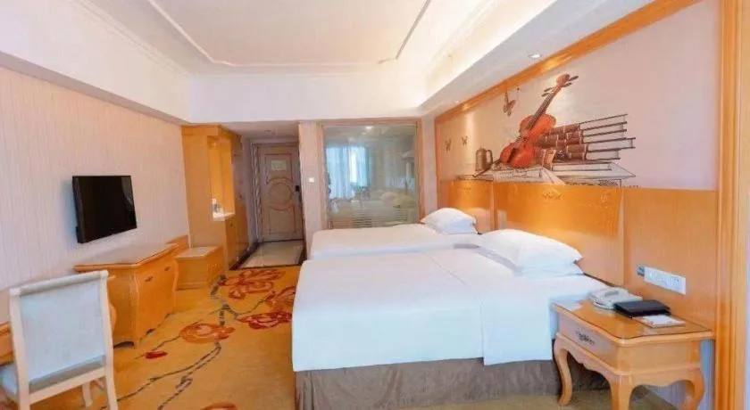 Bed in Borrman Hotel Nanning Anji Wanda Plaza Sulu Metro Station