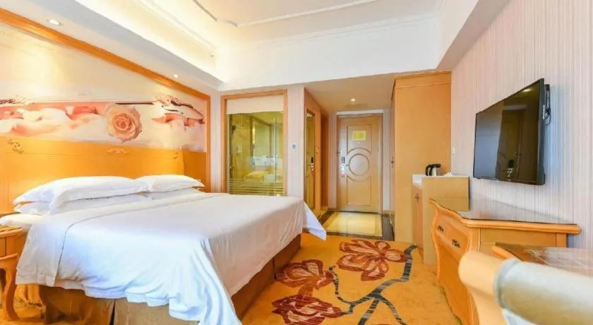 Bed in Borrman Hotel Nanning Anji Wanda Plaza Sulu Metro Station