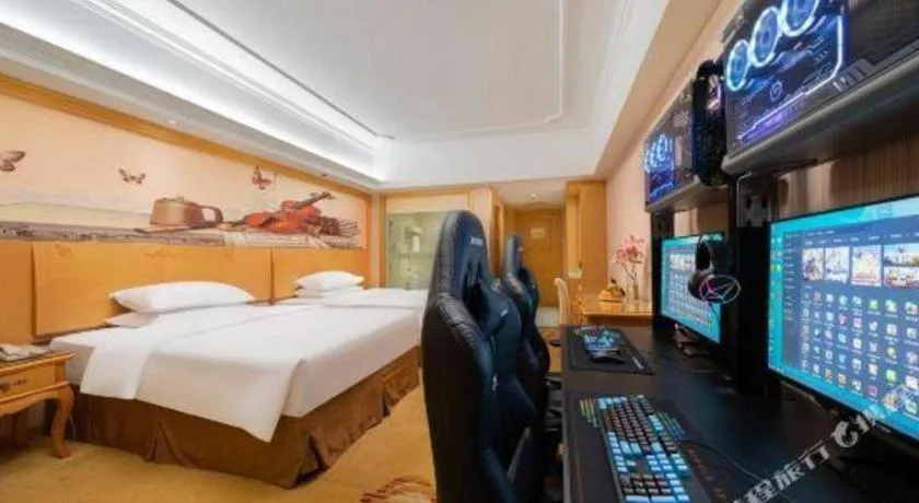 Bed in Borrman Hotel Nanning Anji Wanda Plaza Sulu Metro Station
