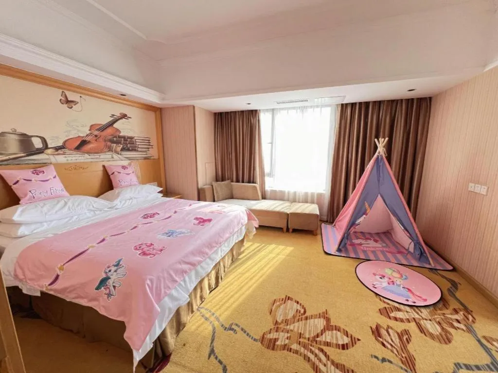 Bed in Borrman Hotel Nanning Anji Wanda Plaza Sulu Metro Station