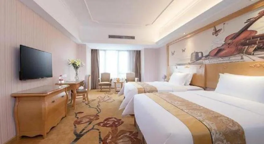 Bed in Borrman Hotel Nanning Anji Wanda Plaza Sulu Metro Station