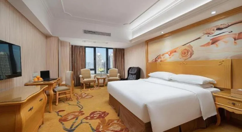 Bed in Borrman Hotel Nanning Anji Wanda Plaza Sulu Metro Station