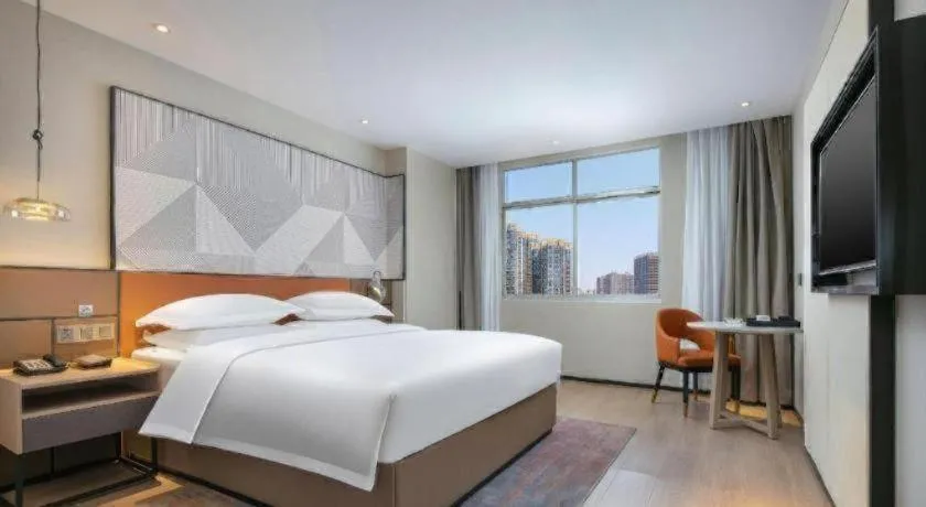 Bed in Borrman Hotel Jinhua Yiwu International Trade Mall