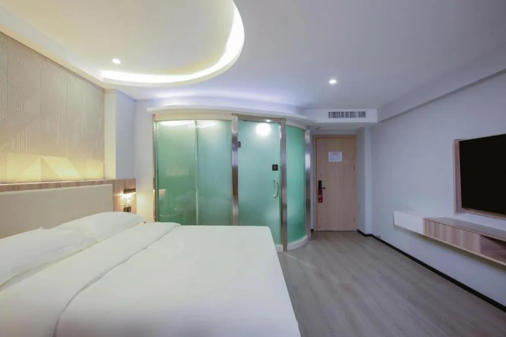Bed in Borrman Hotel Jinhua Yiwu International Trade Mall