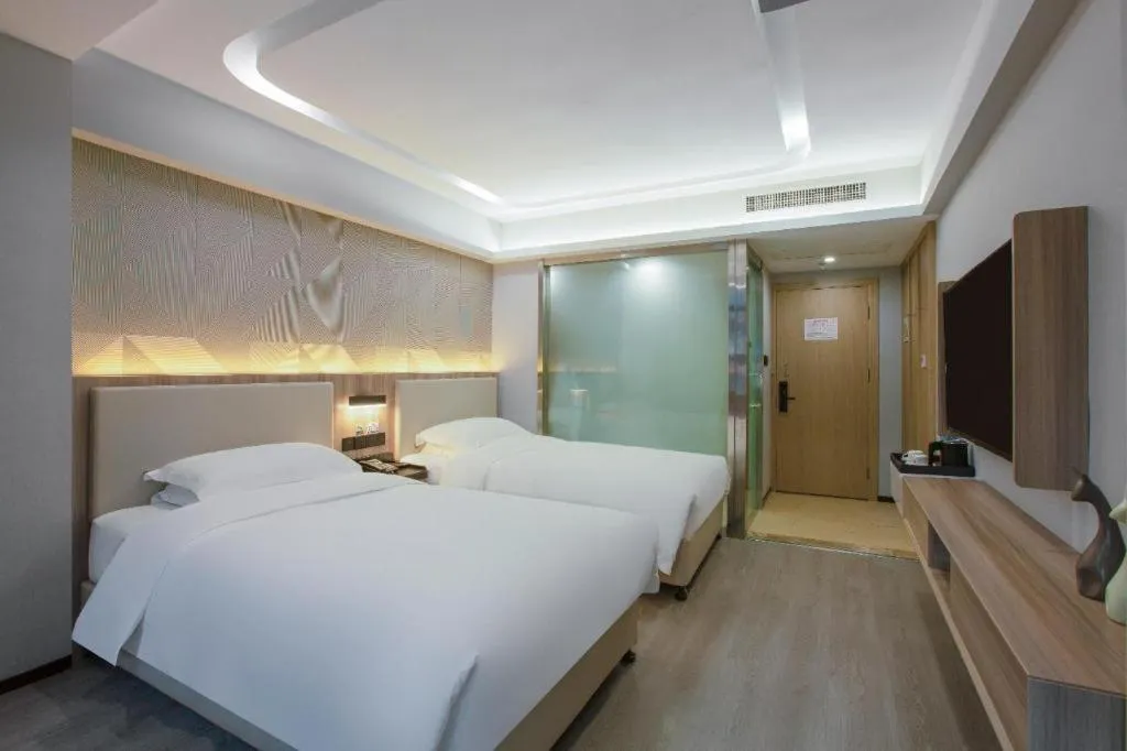 Bed in Borrman Hotel Jinhua Yiwu International Trade Mall