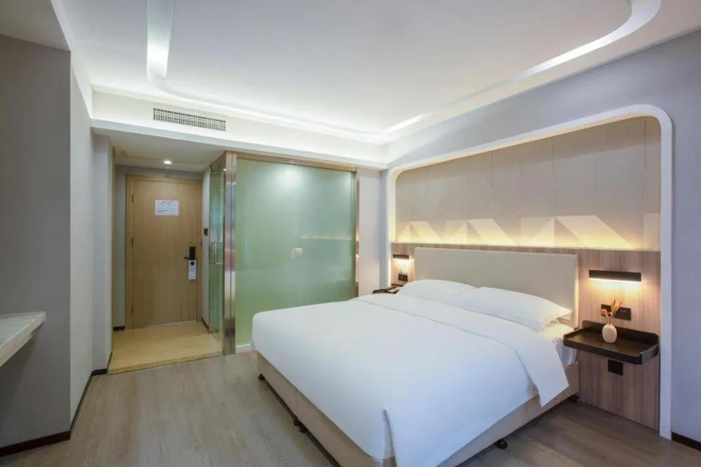 Bed in Borrman Hotel Jinhua Yiwu International Trade Mall