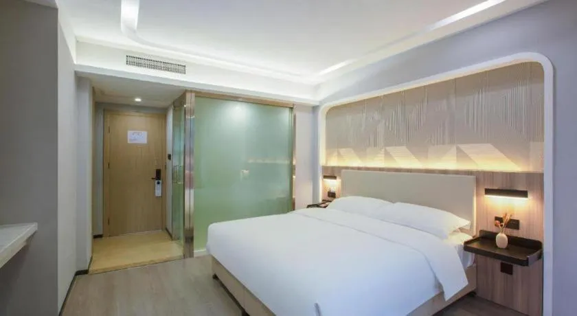 Bed in Borrman Hotel Jinhua Yiwu International Trade Mall
