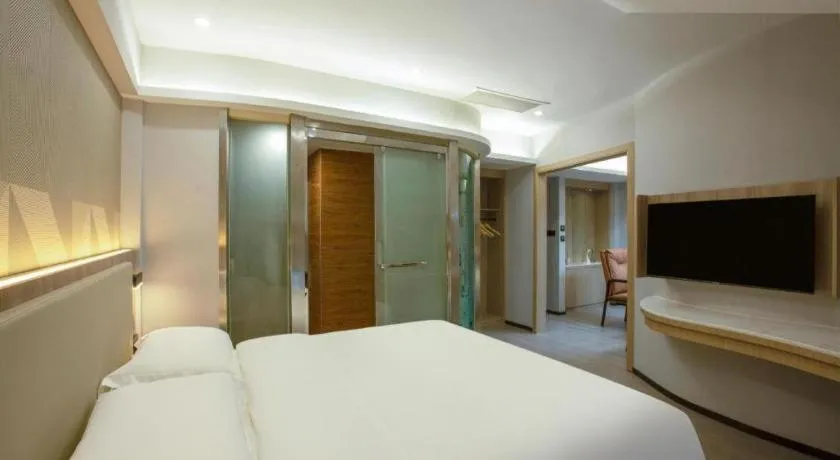 Bed in Borrman Hotel Jinhua Yiwu International Trade Mall