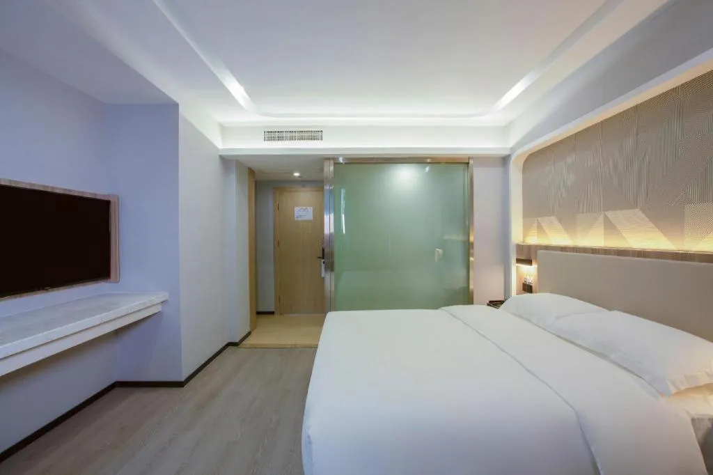 Bed in Borrman Hotel Jinhua Yiwu International Trade Mall