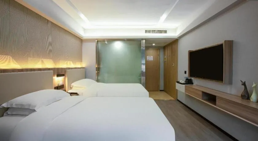 Bed in Borrman Hotel Jinhua Yiwu International Trade Mall