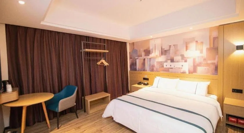 Bed in City Comfort Inn Changsha Sifangping University of National Defense Science and Technology