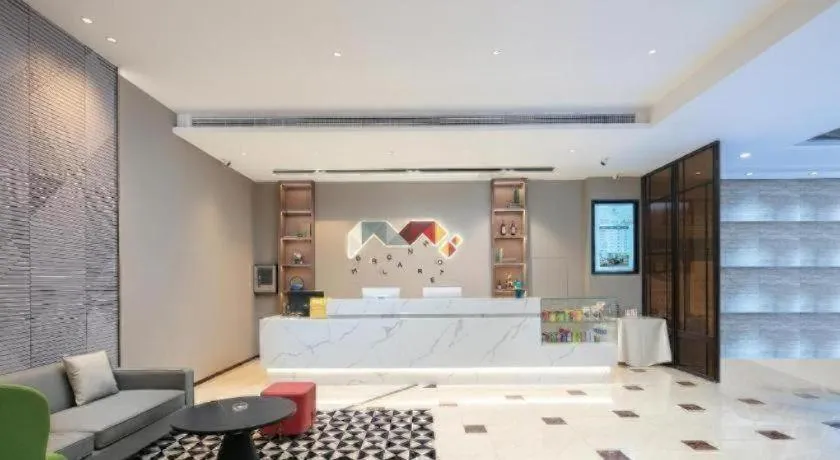 Bed in Borrman Hotel Changsha Yueliang Dao Guanziling Metro Station