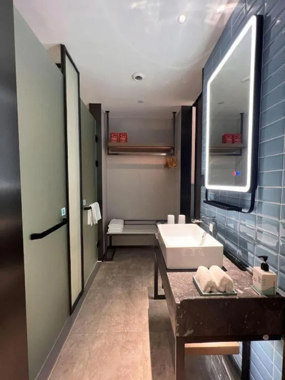 Bed in Echarm Hotel Changsha Huanghua Airport